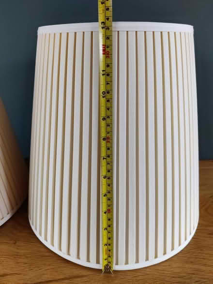 Photo of free Pair of Large Cream Lampshades (Wirksworth, DE4) #4