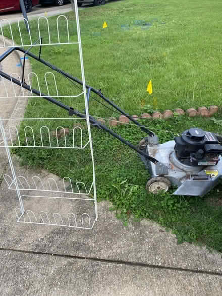 Photo of free Mower- not working & shoe rack (Camp Springs) #1