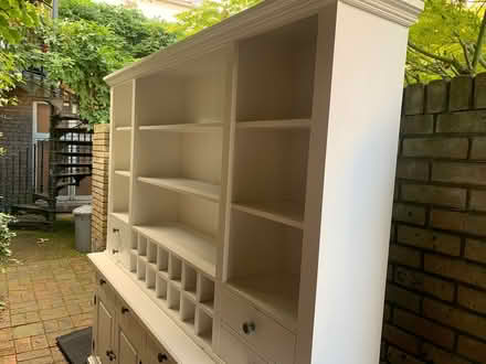 Photo of free White open kitchen dresser (W8) #1