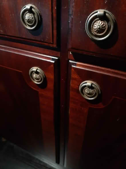 Photo of free Dark wood dresser storage unit (Bix RG9) #2