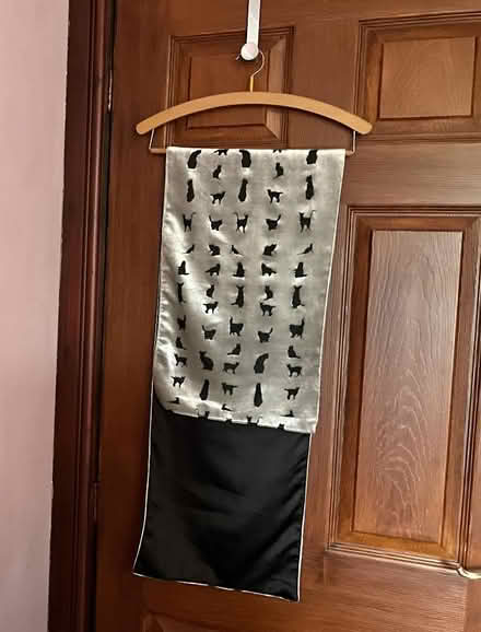 Photo of free Scarf - cat motif (Sandbach Heath CW11) #2