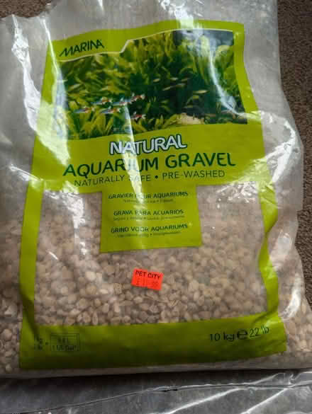 Photo of free Aquarium gravel (Clayton BD14) #1