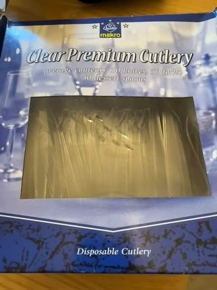 Photo of free Clear premium cutlery (University Area RG1) #1