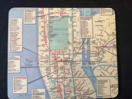 Photo of free Mousepad — NYC subway (Cleveland Park) #1