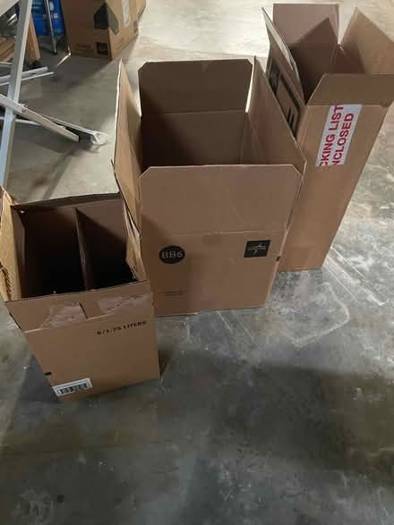 Photo of free 6 medium boxes (Northgate) #1