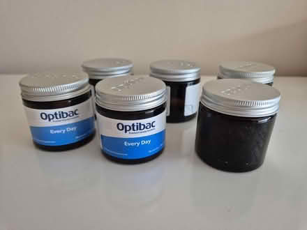 Photo of free Small jars (empty optibac) (BH9, Muscliff, Bournemouth) #1