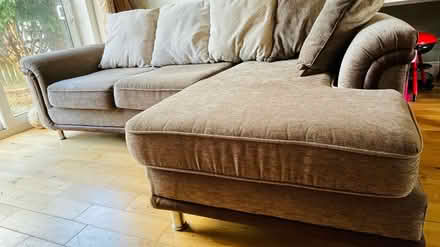 Photo of free Fabric Sofa (Baldock) #2