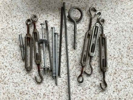 Photo of free Various wire tension fixings (Tilehurst Road RG1) #1