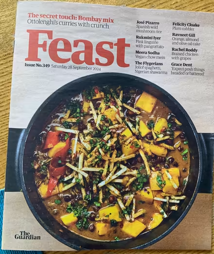 Photo of free Back issues of Feast cookery supplement (Arnside LA5) #1