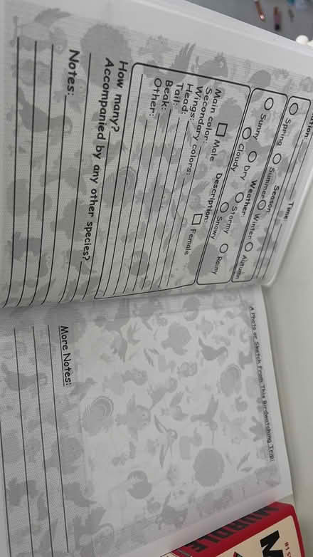 Photo of free Bird watching book (TN27, Headcorn) #2