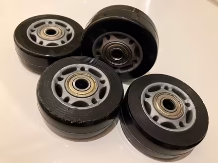 Photo of free Rubber skate/luggage wheels (West San Jose) #1