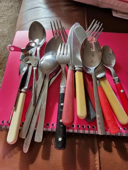 Photo of free Cutlery + can opener (Birkby HD2) #1