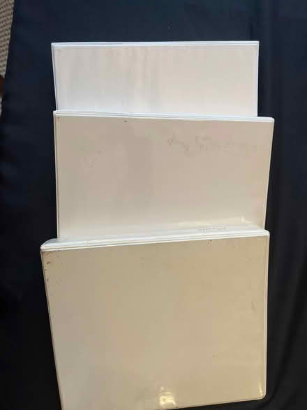 Photo of free Three ring binder, 1” (3) (Cleveland Park) #2