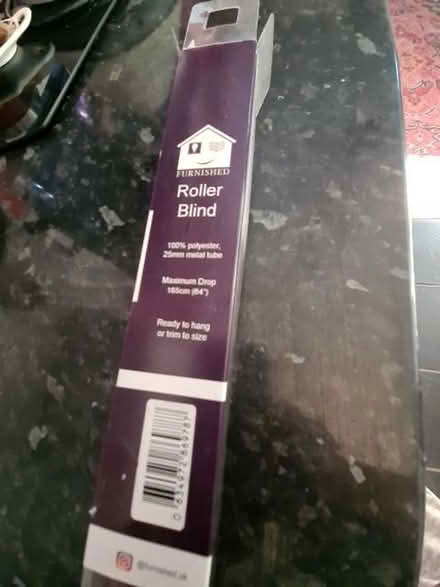 Photo of free New, small roller blind, measures in pic. (Bowburn DH6) #2