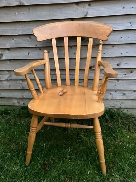 Photo of free Pine Carver chair (Clyro. HR3) #2