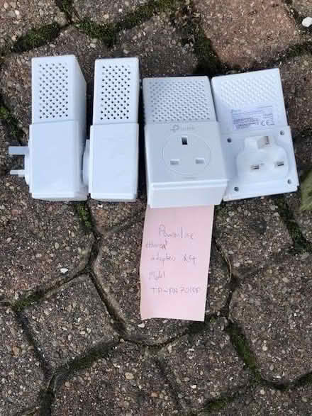 Photo of free 4 Powerline ethernet adapters (Maidenhead SL6) #1