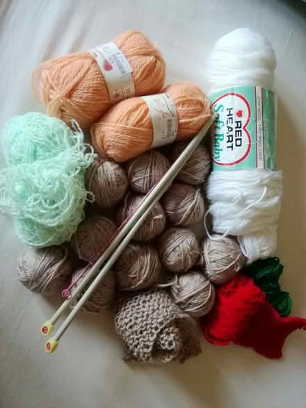 Photo of free Wool for knitting teddies etc (GU9) #2