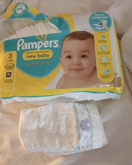 Photo of free Pampers Nappies Size 3 (Rickmansworth WD3) #1