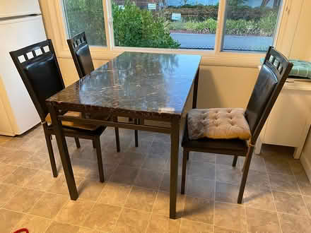 Photo of free Dinette table (Downtown Fairfax) #1