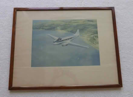Photo of free Framed Glazed Prints De Havilland Dove Heron In Flight (Eaton NR4) #2