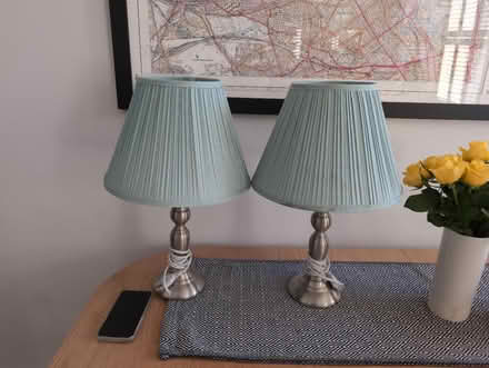Photo of free Two matching bedside lamps (NW6 1DZ) #1