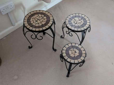 Photo of free Set of 3 Pot Plant Stands (DA1) #1