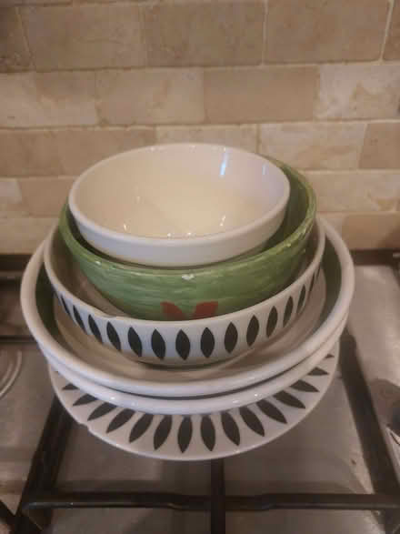 Photo of free 1 plate 5 bowls (Lower Weston) #1