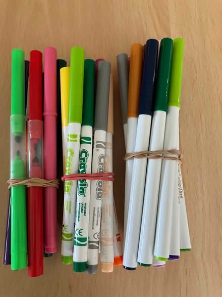 Photo of free Felt tip colouring pens (Church Crookham GU52) #1