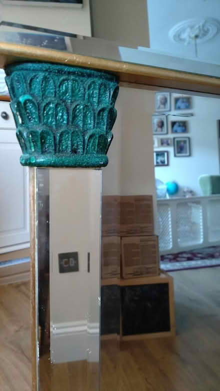 Photo of free Large ornate mantle piece mirror (paignton, near big tree) #4