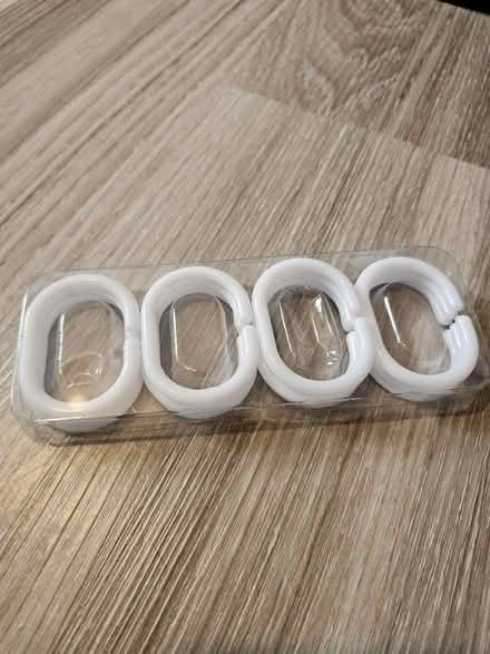 Photo of free White shower rings (Clapham Common) #1