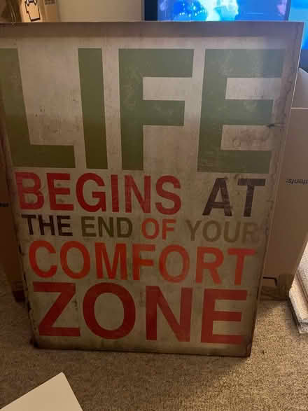 Photo of free Large art print canvas (Sutton) #1