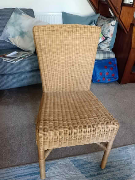Photo of free Whicker chair (Pencoed CF35) #2