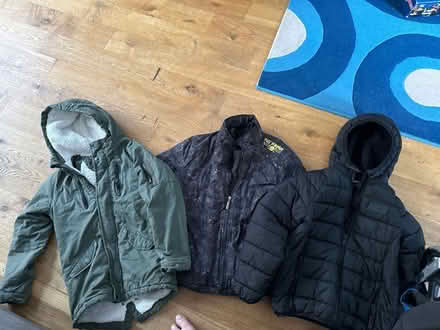 Photo of free 3 x winter coats boys 11-12 years (Farnborough) #1