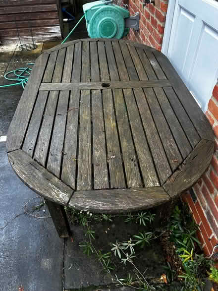 Photo of free Wooden Table Seats 6 (Winkfield Row SL5) #1