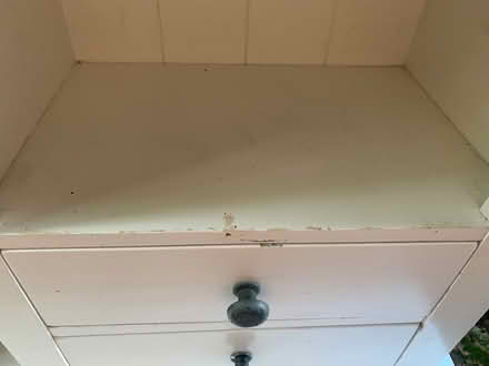 Photo of free White open kitchen dresser (W8) #3