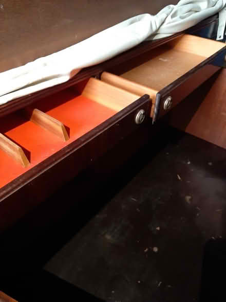 Photo of free Dark wood dresser storage unit (Bix RG9) #4