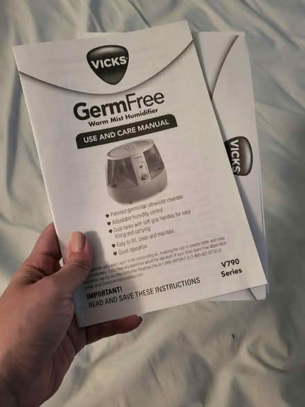 Photo of free Vicks Humidifier - 2L (Murray Hill) #4