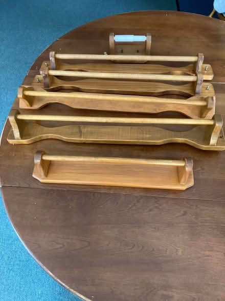 Photo of free Wooden towel racks (Andover) #1