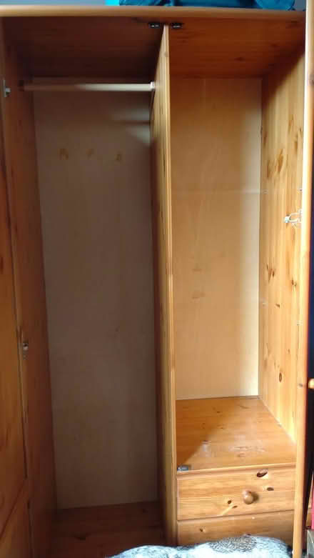 Photo of free Pine wardrobe (paignton, near big tree) #3