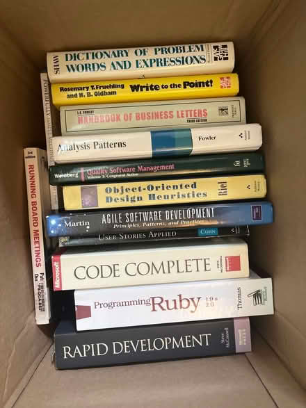 Photo of free Business and computer books (Cleveland Park) #1