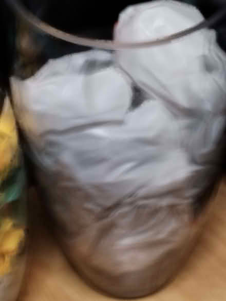 Photo of free 2 clear vases (Hampden Park BN22) #2