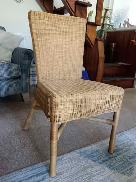 Photo of free Whicker chair (Pencoed CF35) #1