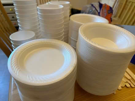 Photo of free Disposable plates, bowls, cups (University Area RG1) #2