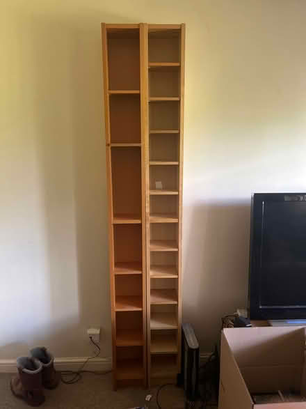 Photo of free Book/dvd shelving units (Sutton) #1
