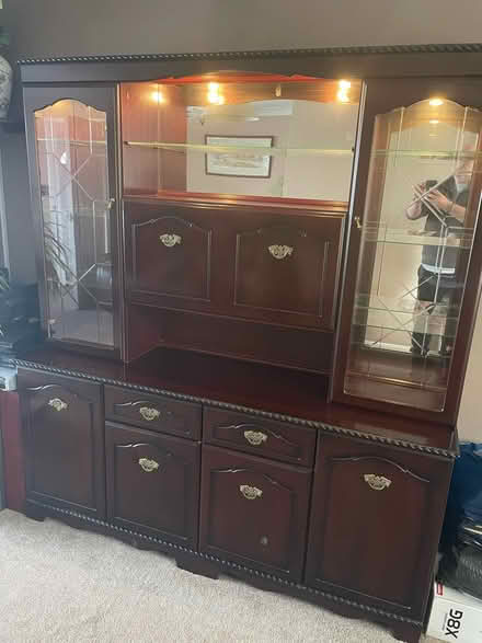 Photo of free Display cabinet (North Baddesley SO52) #3