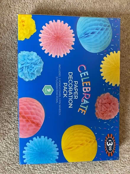 Photo of free Paper decorations (LE11 Loughborough) #1