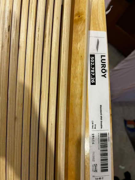 Photo of free IKEA Hemnes Double bedframe (Templeogue, Dublin) #2