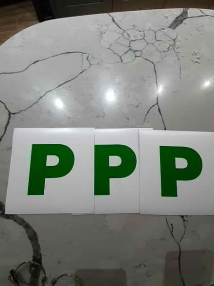 Photo of free 3 P Passed plates (Tivoli GL50) #1
