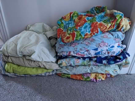 Photo of free Crib mattress fitted sheets (Carson Grove) #1