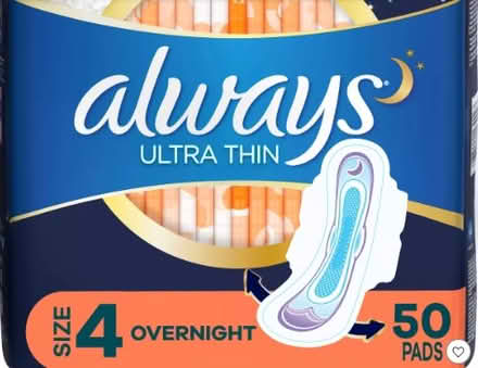Photo of free 116 Always Overnight Pads (Lake Balboa Haskell) #1
